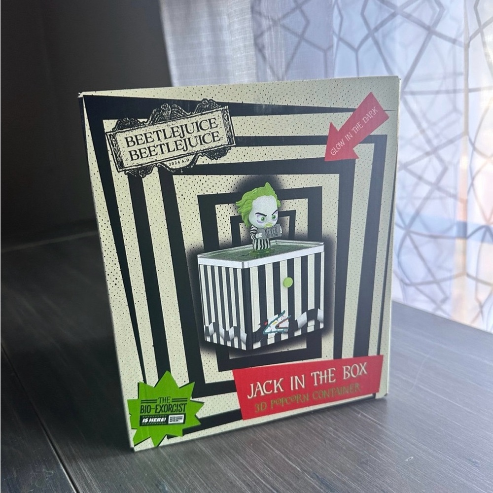 Beetlejuice Popcorn Bucket